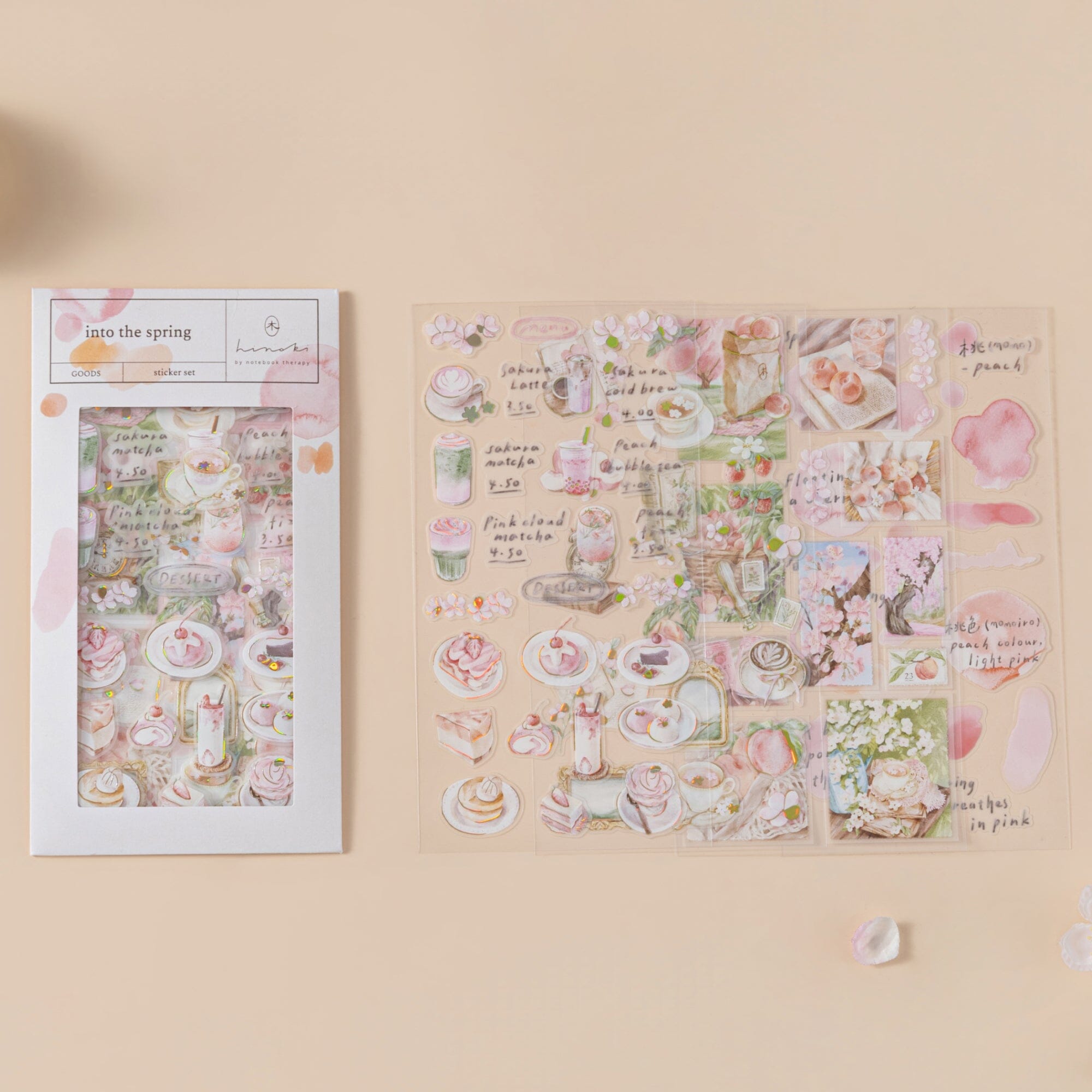 Hinoki - ‘Into the Spring’ Sticker Sheets
