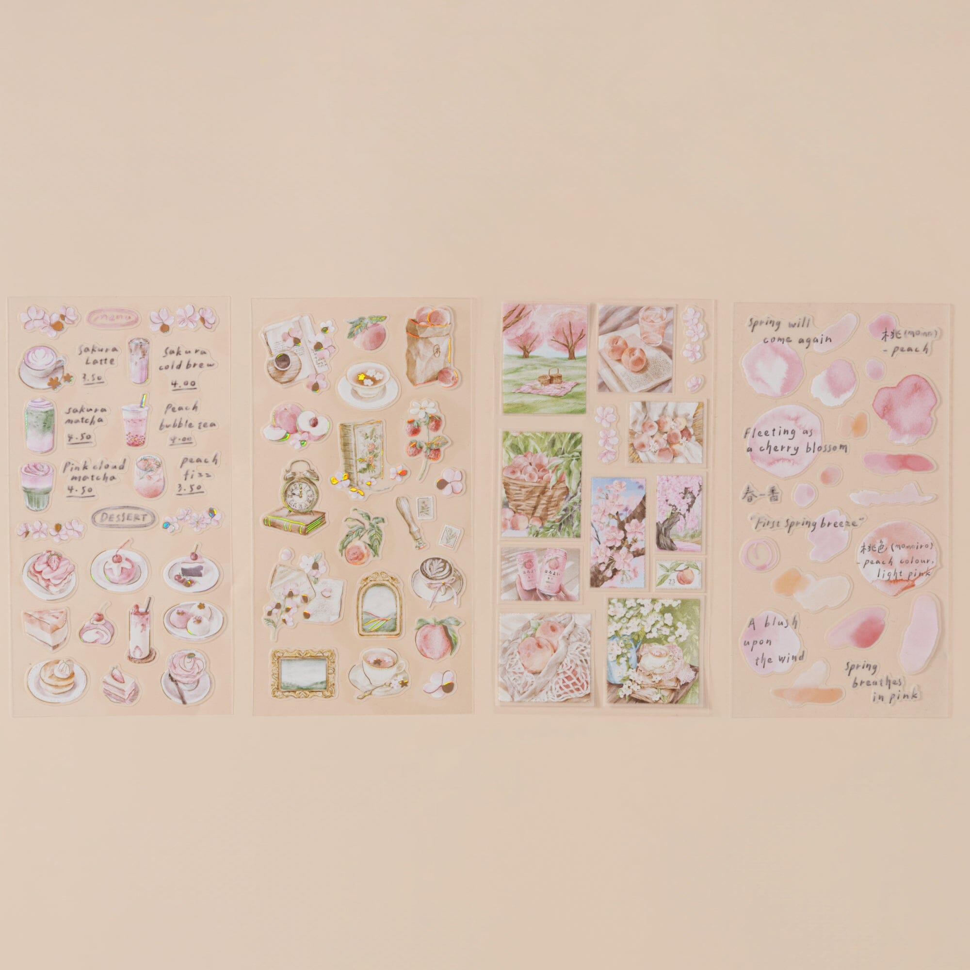 Hinoki - ‘Into the Spring’ Sticker Sheets