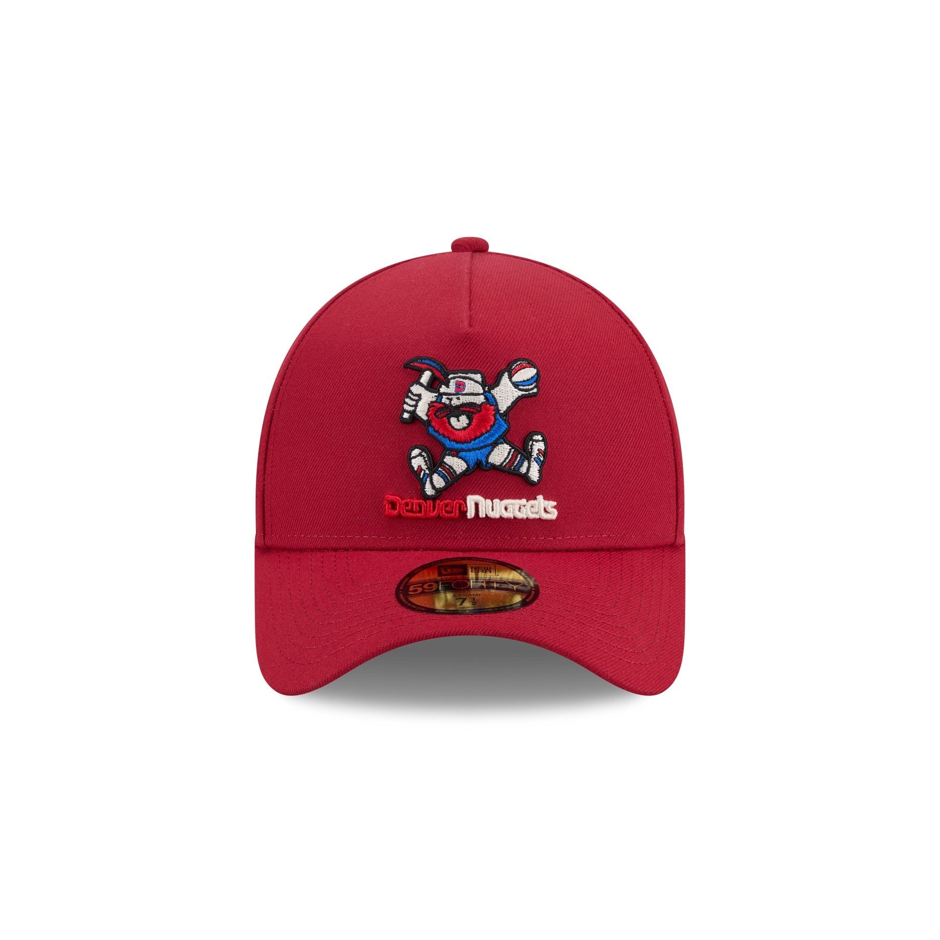 Denver Nuggets Team Side 59FORTY A-Frame Fitted Hat