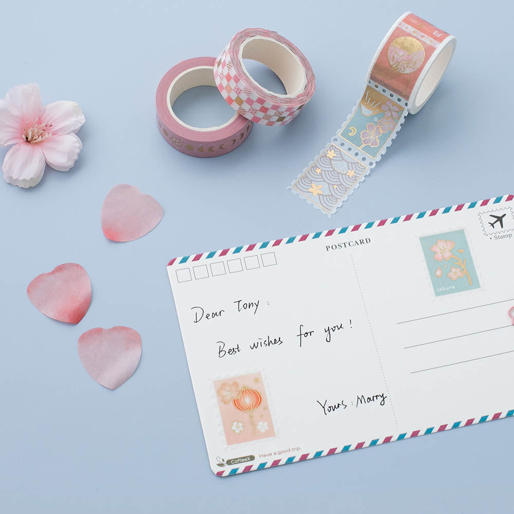 Tsuki 'Sakura Edition' Washi Tape Set ☾