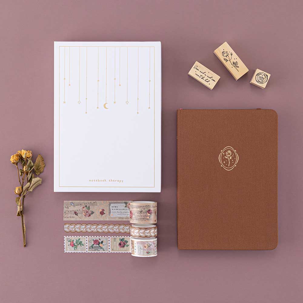 Tsuki ‘Vintage Rose’ Limited Edition Bullet Journal ☾