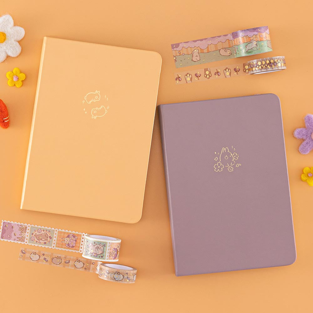 Tsuki ‘Bunny Blush’ Limited Edition Bullet Journal ☾ x @blossom_bujo