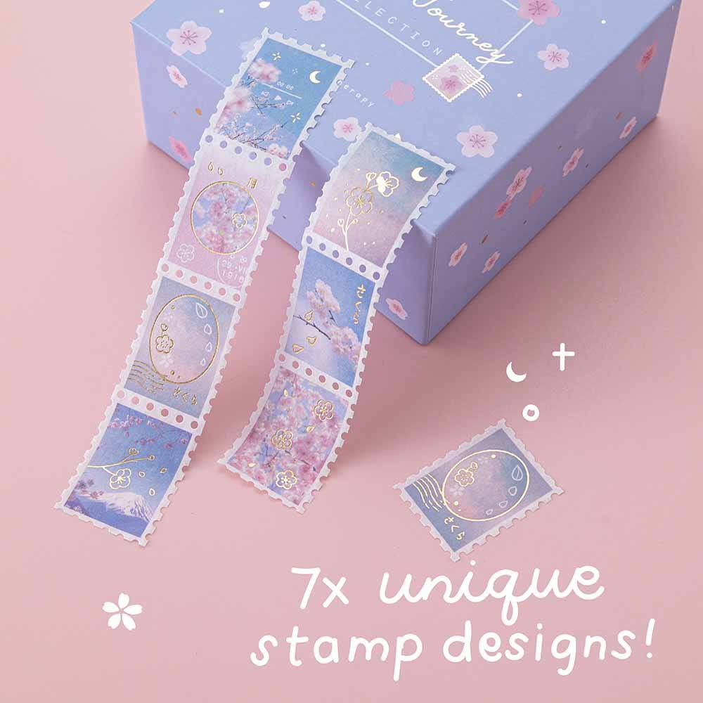Tsuki ‘Sakura Journey’ Washi Tape Set ☾