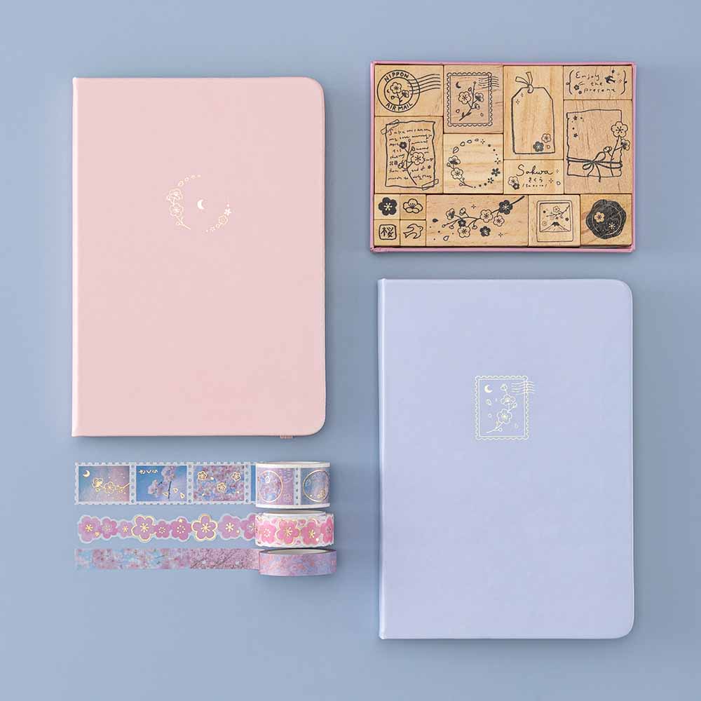 Tsuki ‘Sakura Journey’ Bullet Journal Stamp Set ☾