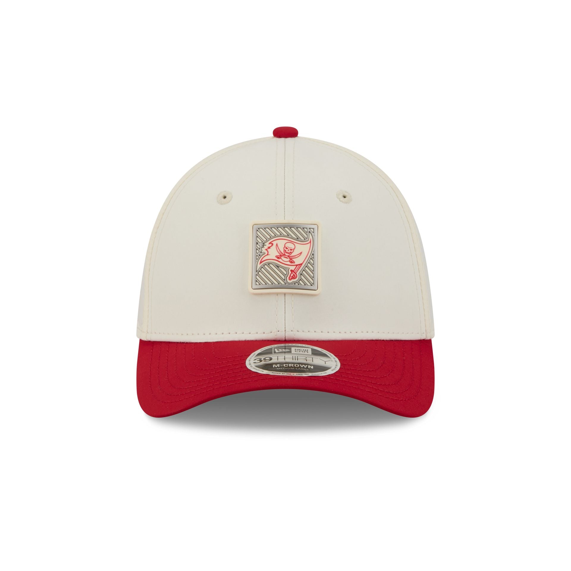 Tampa Bay Buccaneers 2026 Training 39THIRTY M-Crown Stretch-Fit Hat