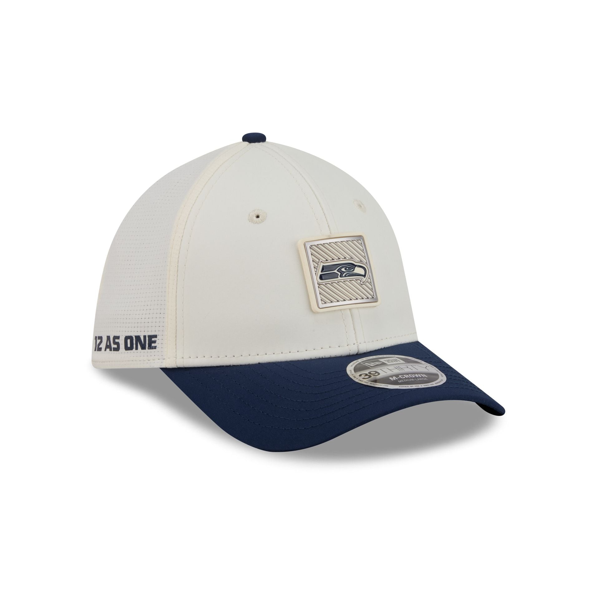 Seattle Seahawks 2026 Training 39THIRTY M-Crown Stretch-Fit Hat