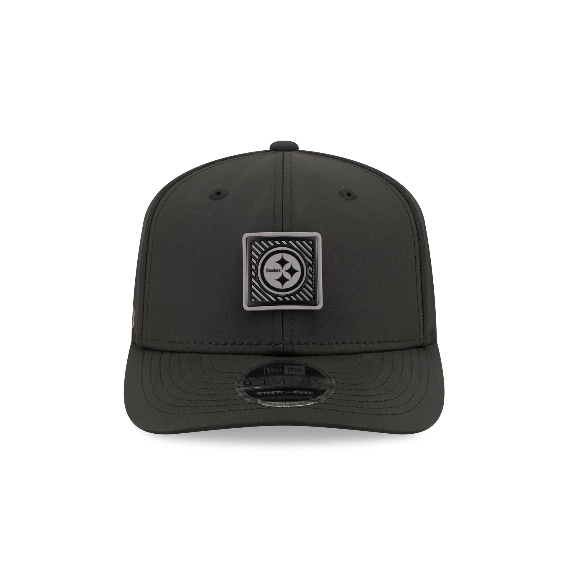 Pittsburgh Steelers 2026 Training Black 9SEVENTY Stretch-Snap Hat