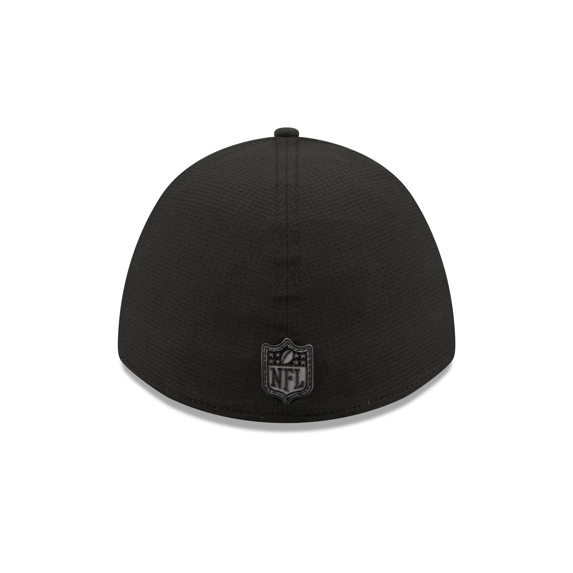 Las Vegas Raiders 2026 Training Black 39THIRTY M-Crown Stretch-Fit Hat