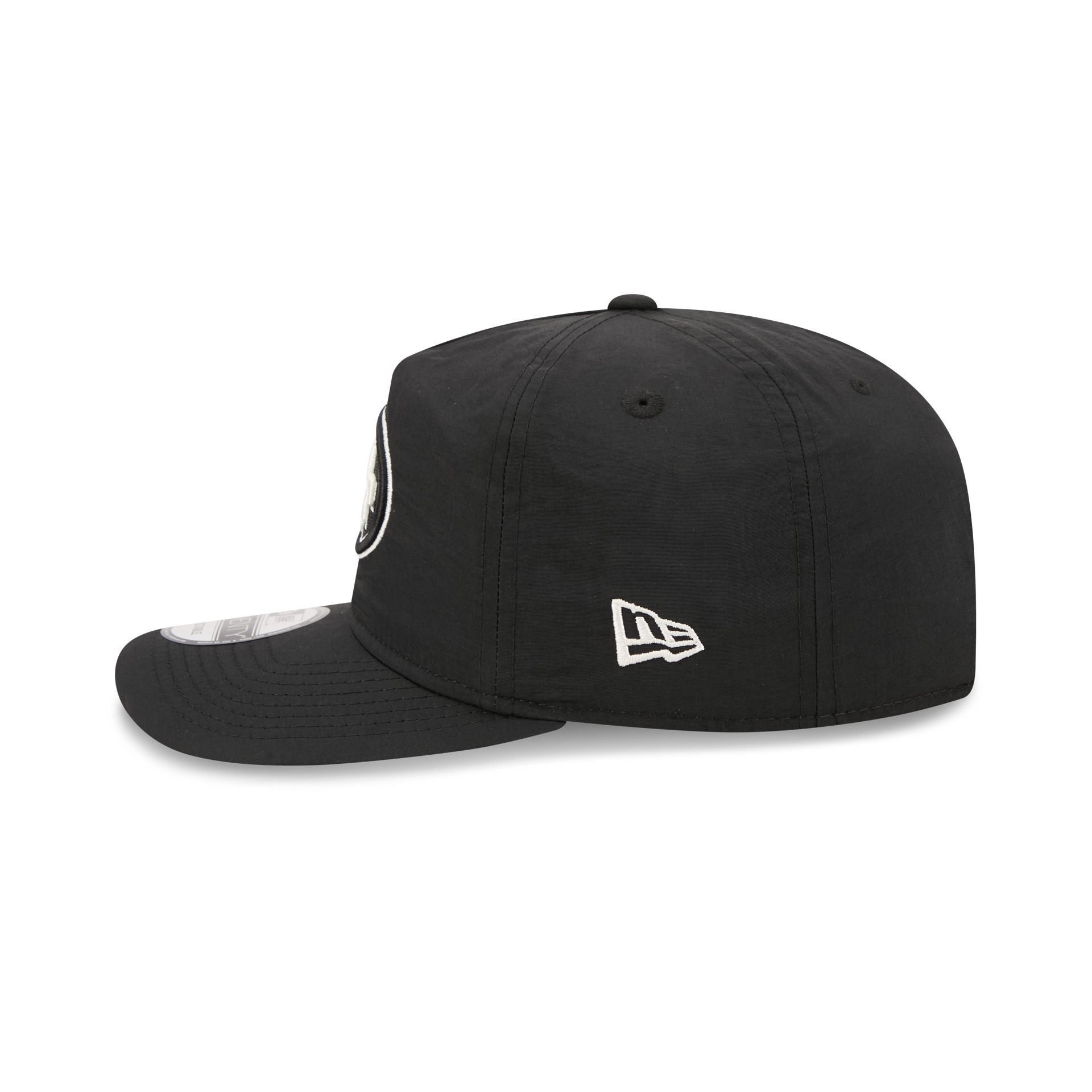 San Francisco 49ers Black Nylon 19TWENTY Adjustable Hat