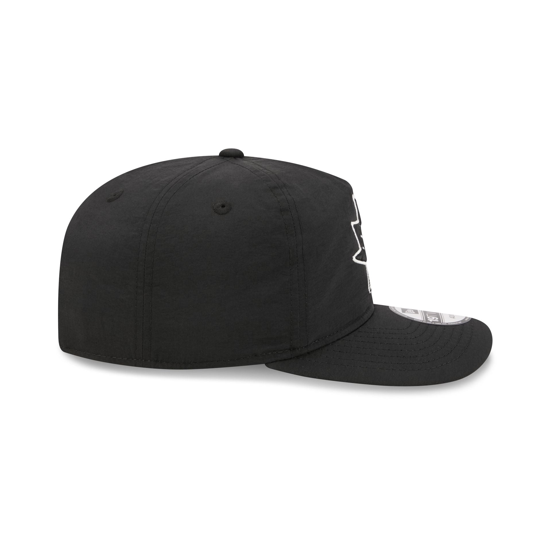 San Jose Sharks Black Nylon 19TWENTY Adjustable Hat